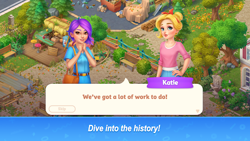 Merge Family: House merge game screen 2
